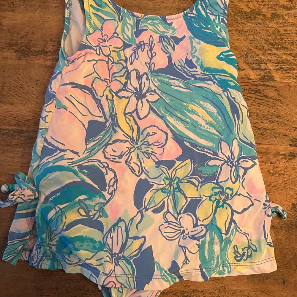 Floral swim dress